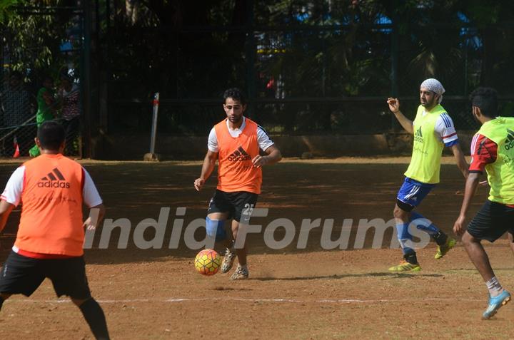 Snapped: Armaan Jain Practicing Soccer!