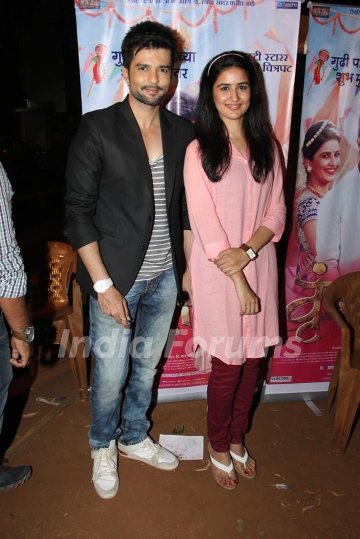 Raqesh Vashisht for Promotion of his Marathi Movie 'Vrundavan'