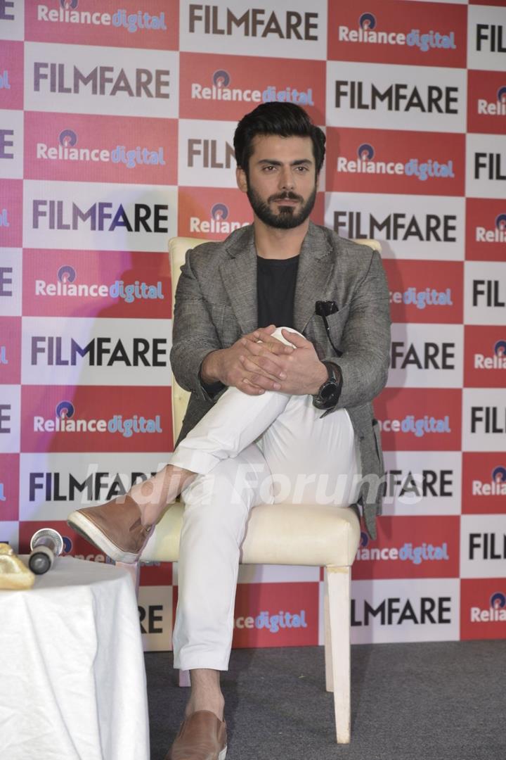 Fawad Khan at Cover Launch of 'Filmfare' Magazine