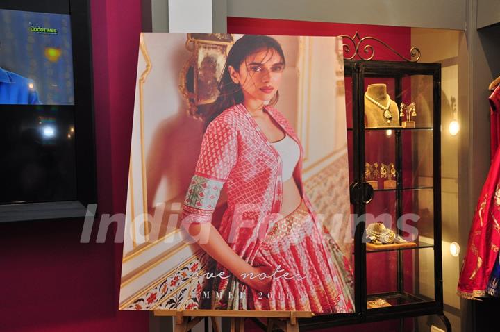 Aditi Rao Hydari Launches Anita Dongre's New Collection