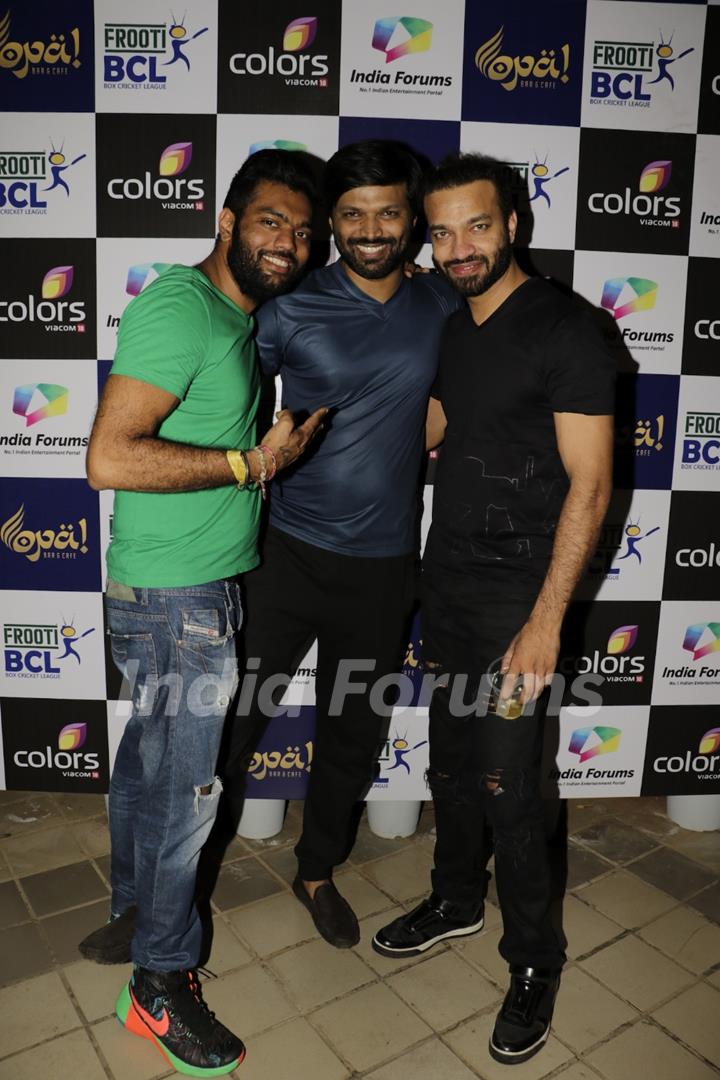 Mumbai Tigers Owners Nikul Vicky and Anand Mishra at BCL Party at Opar Bar