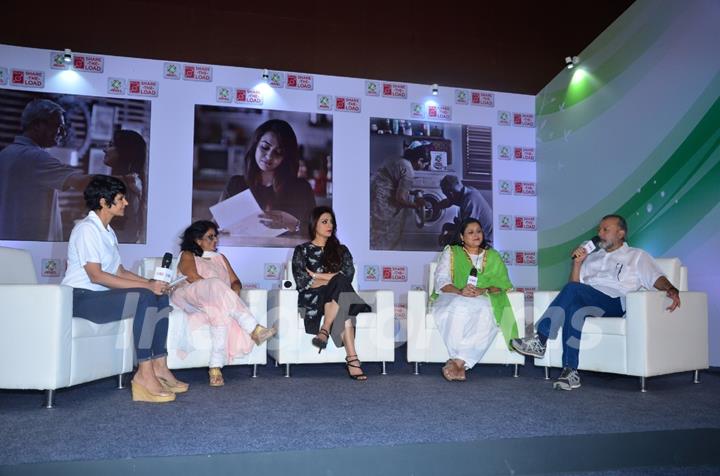 Tabu, Supriya Pathak and Pankaj Kapoor at Ariel Women's Day Event