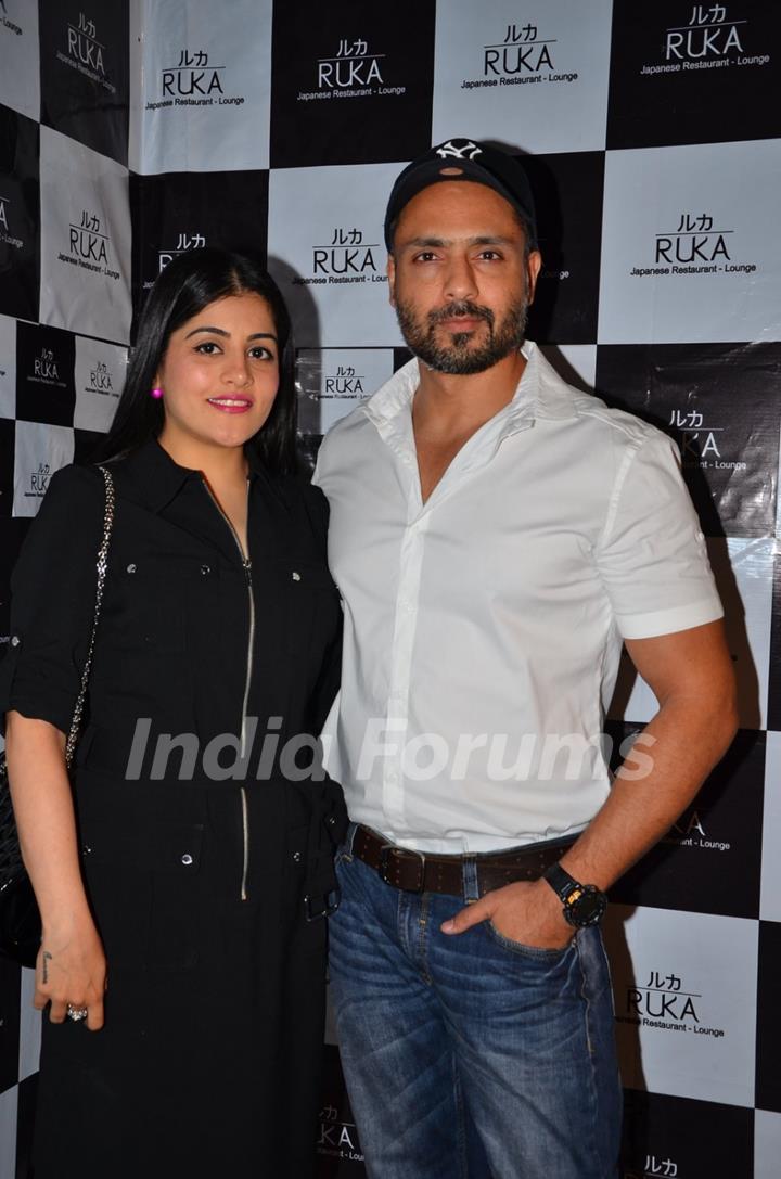 Iqbal Khan with Wife Snapped at RUKA