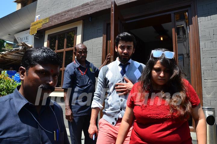 Fawad Khan with Kapoor & Sons Team at Lunch