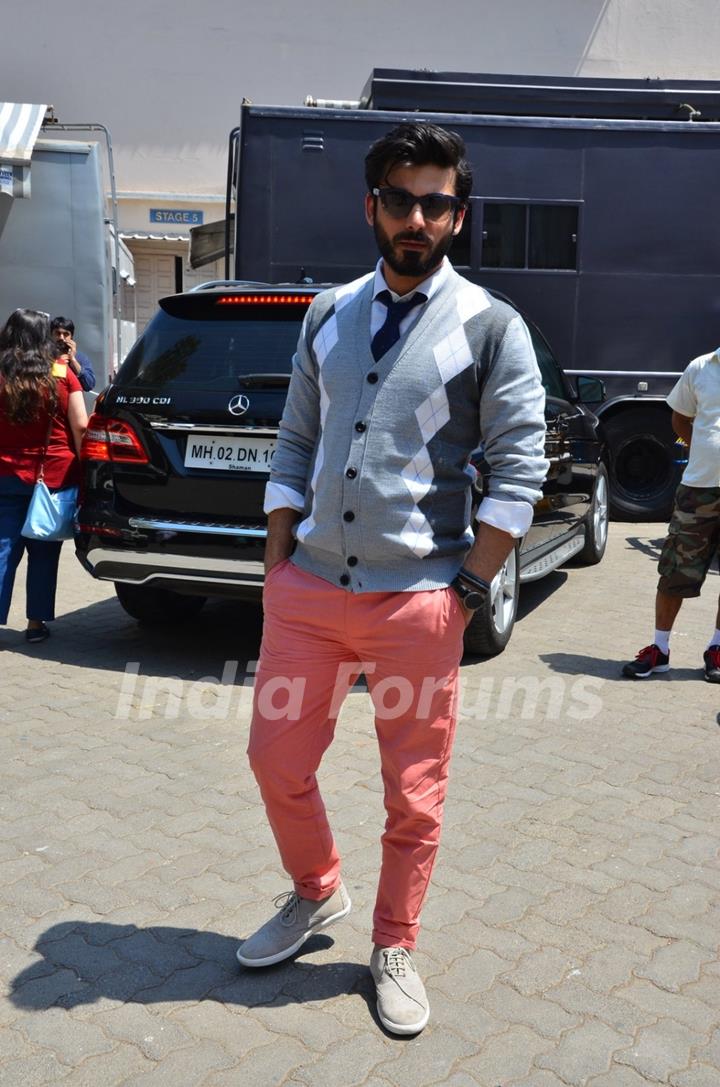 Fawad Khan at Kapoor & Sons Promotion at Mehboob Studio