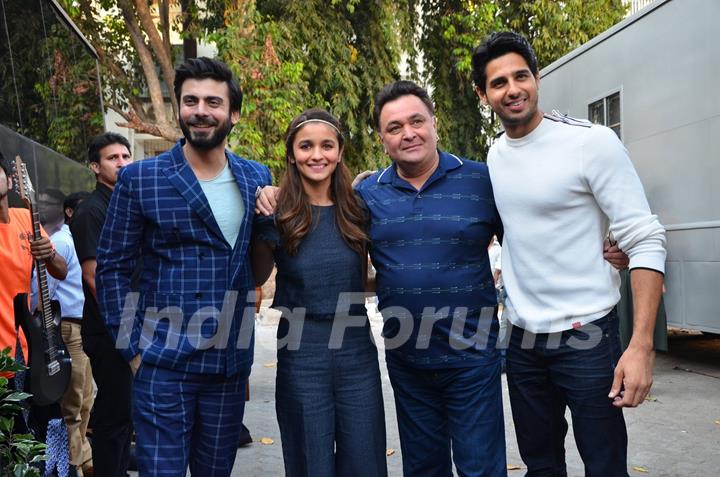 Kapoor & Sons Promotion at Mehboob Studio