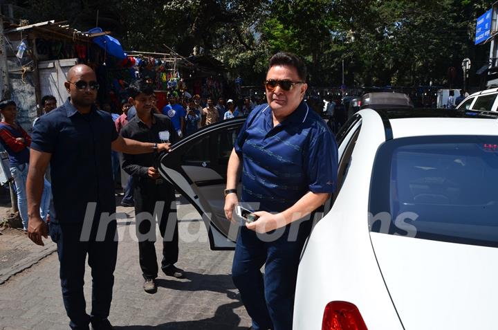 Rishi Kapoor at Kapoor & Sons Team at Lunch