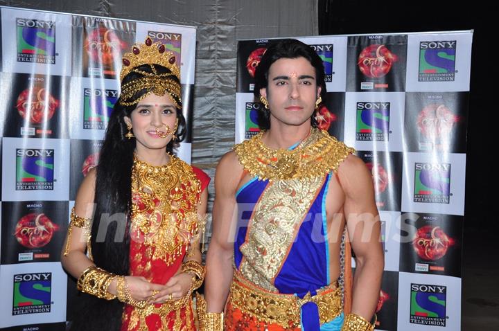 Gautam Rode and Farnaz Shetty at Suryaputra Karn