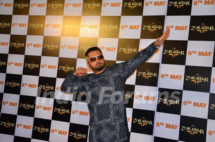 Honey Singh at the Launch Of Film Zorawar