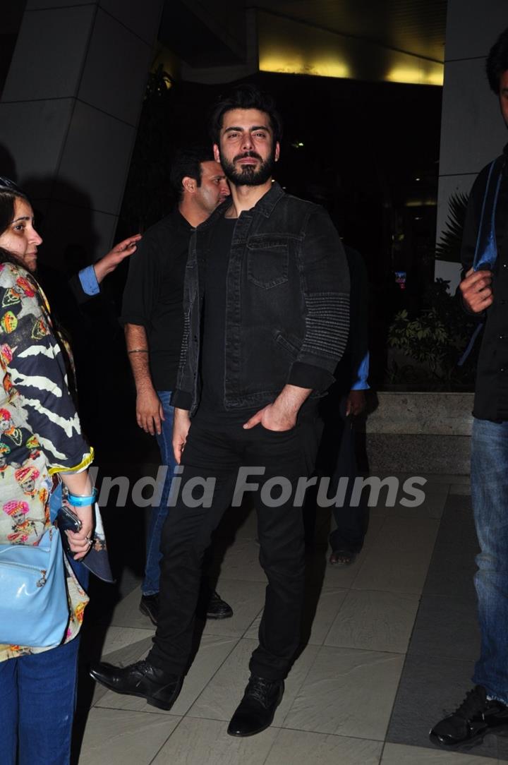 Fawad Khan Snapped at Airport