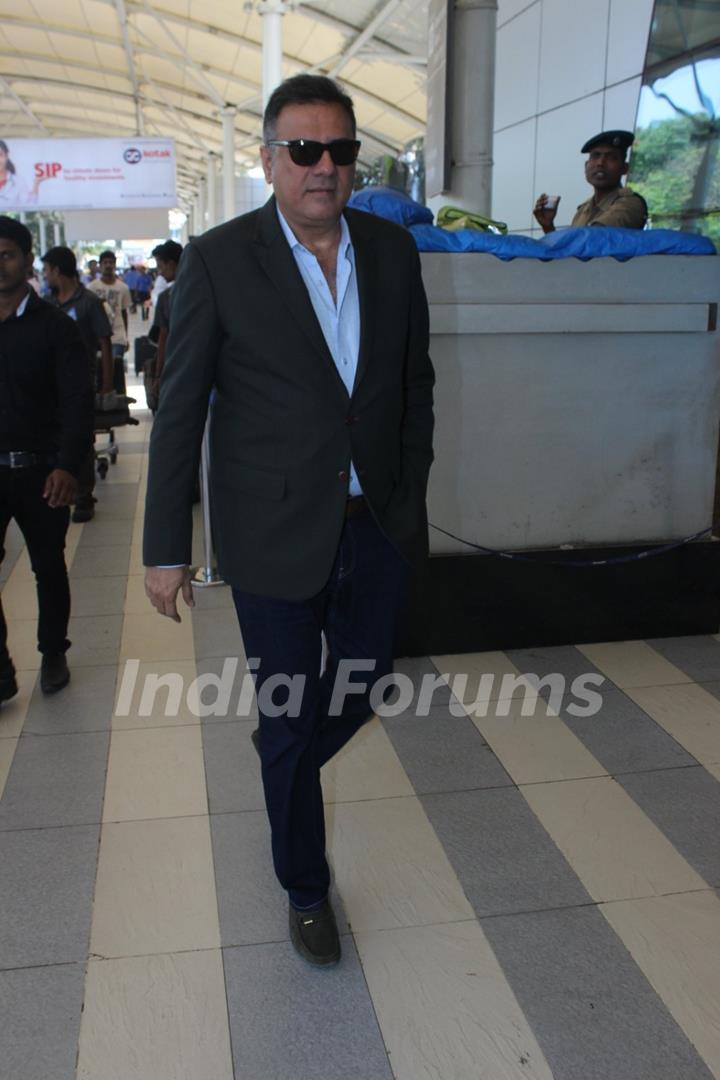 Boman Irani Snapped at Airport