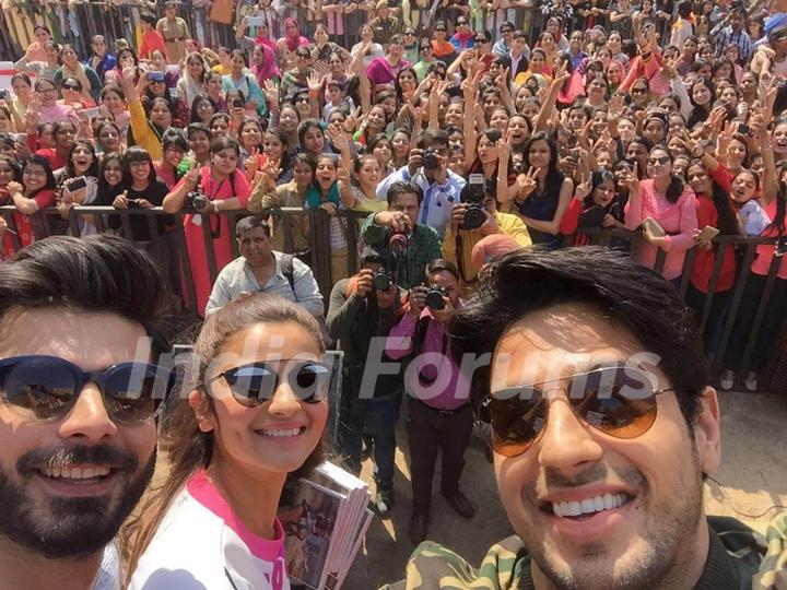 Promotions of Kapoor & Sons at Chandigarh