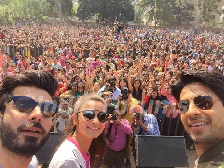 Promotions of Kapoor & Sons at Chandigarh