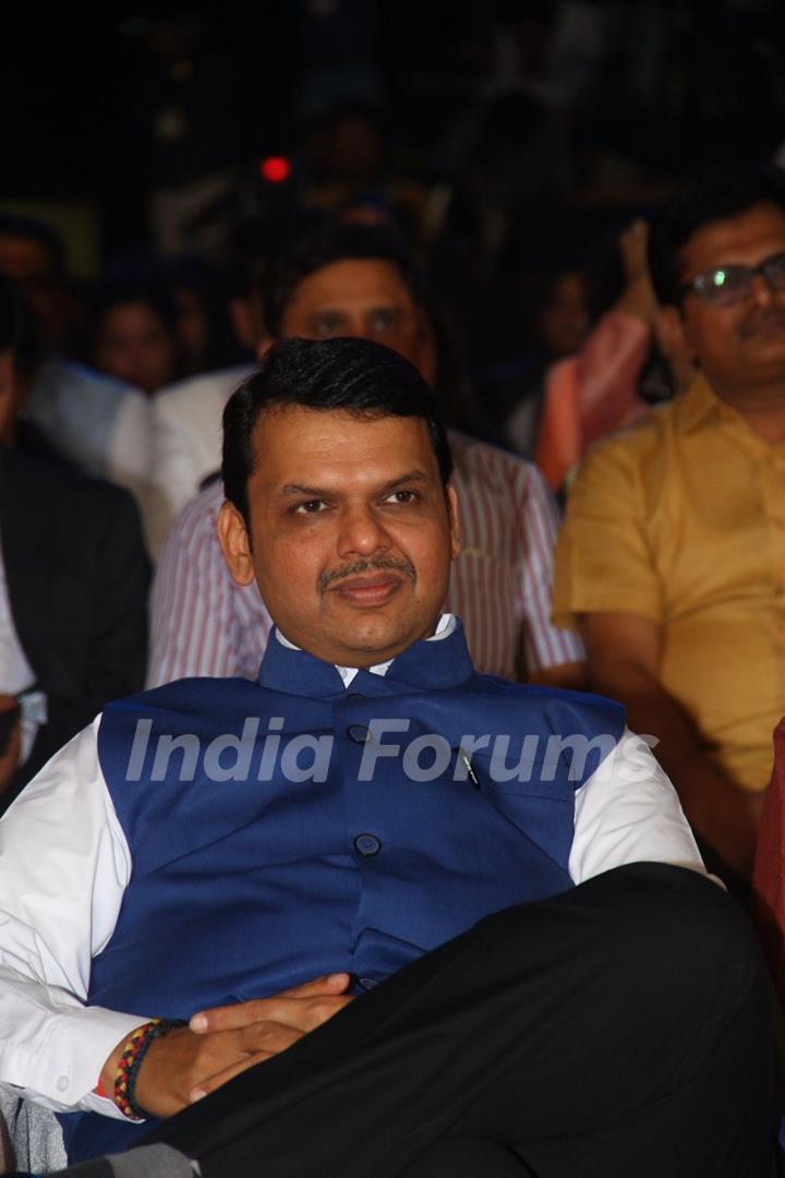 Maharshtra CM Devendra Fadnavis at Zee Marathi Event