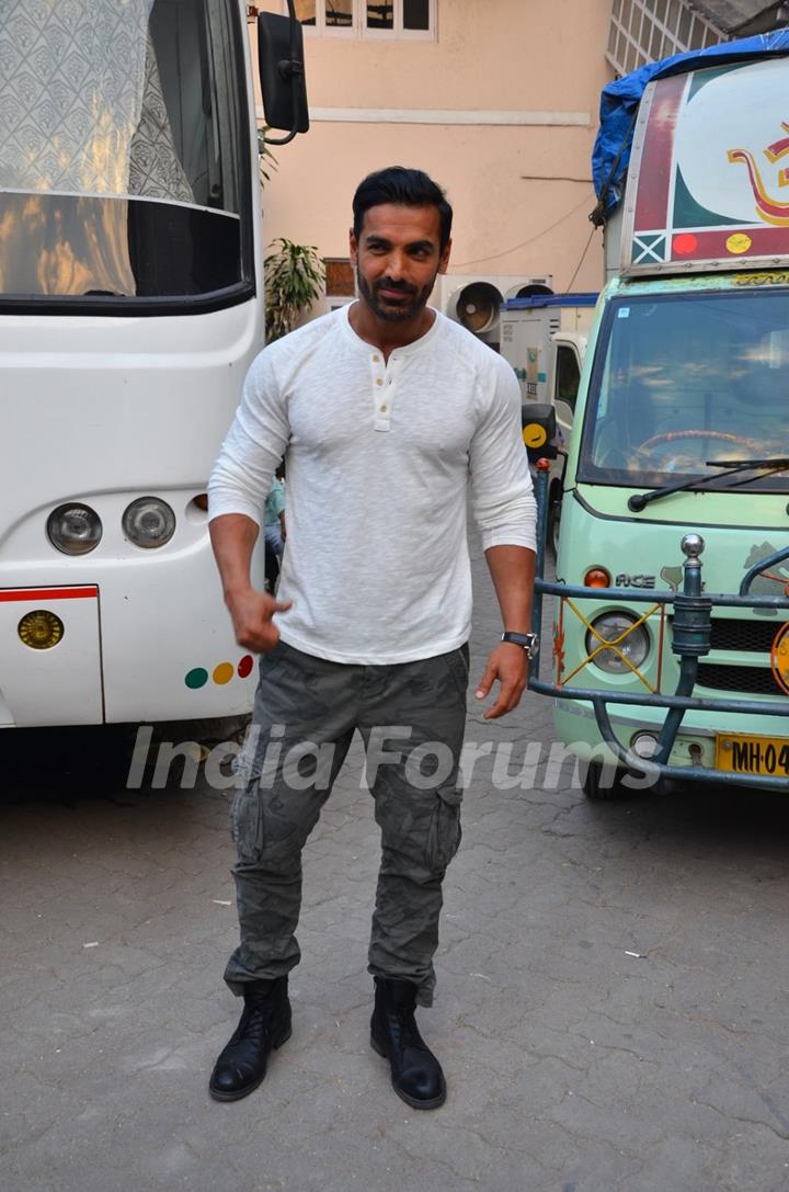 John Abraham Snapped at Mehboob Studious