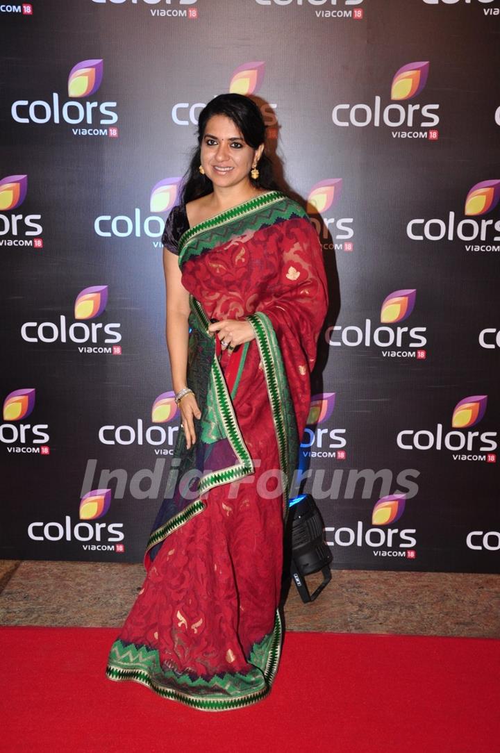 Shaina NC at Colors TV's Red Carpet Event