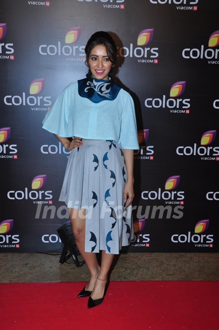 Asha Negi at Colors TV's Red Carpet Event