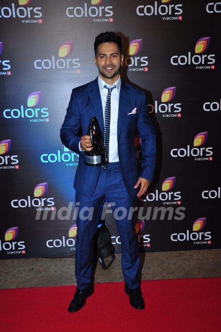 Varun Dhawan at Colors TV's Red Carpet Event