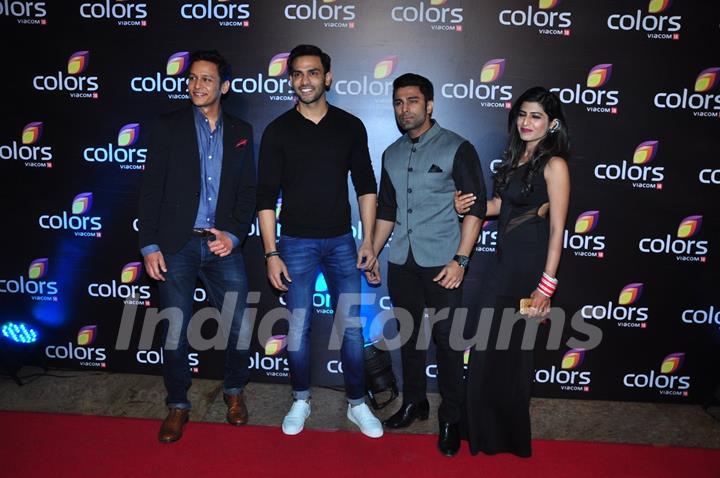 Naman Shaw and Abhinav Kapoor at Colors TV's Red Carpet Event