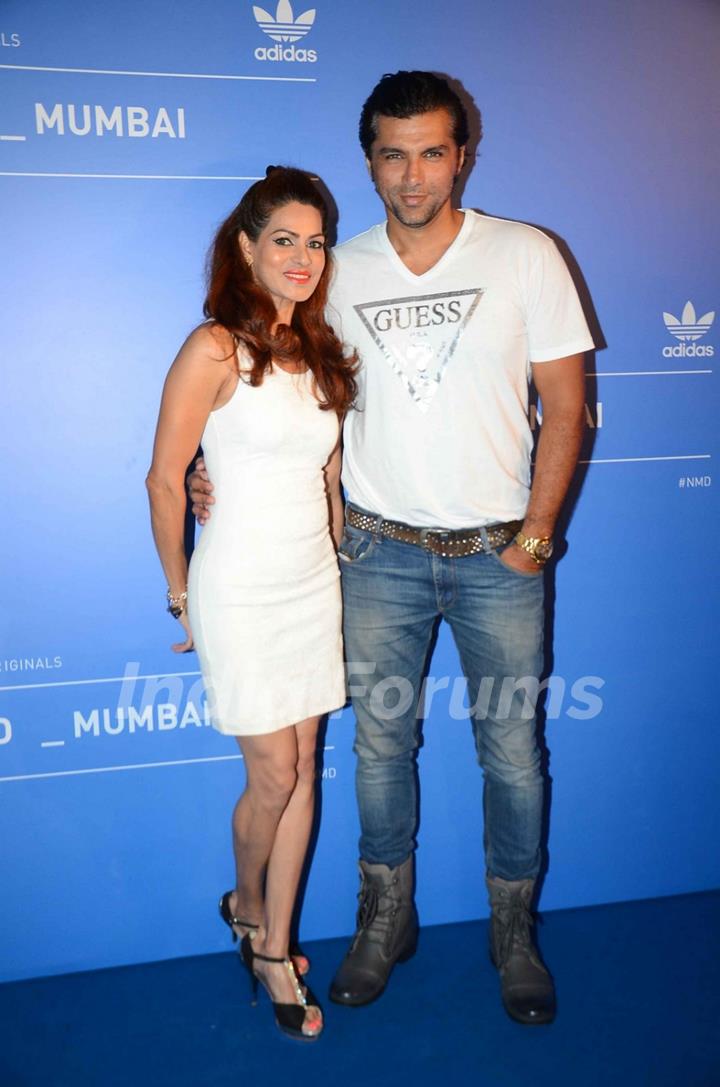 Chetan Hansraj at Adidas Launch