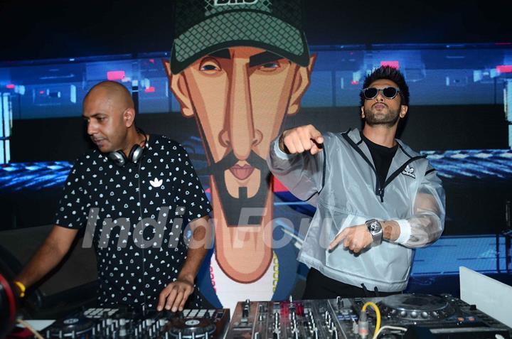 Ranveer Singh at Adidas Launch