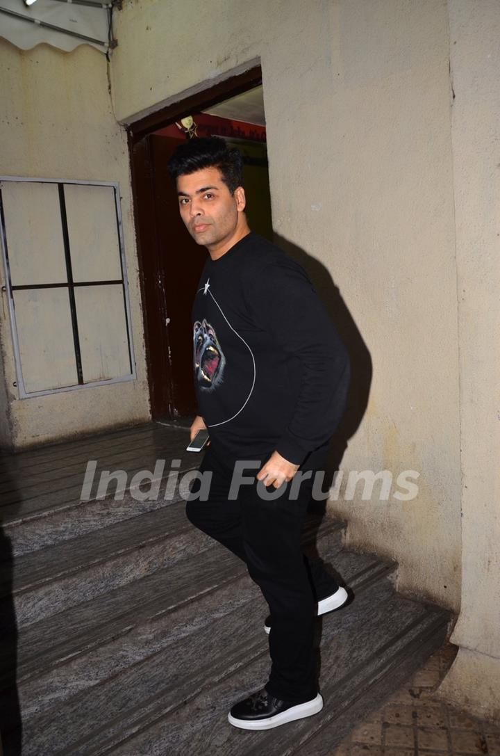 Karan Johar at Special Screening of Kapoor & Sons