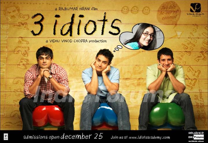 Wallpaper of the movie 3 Idiots