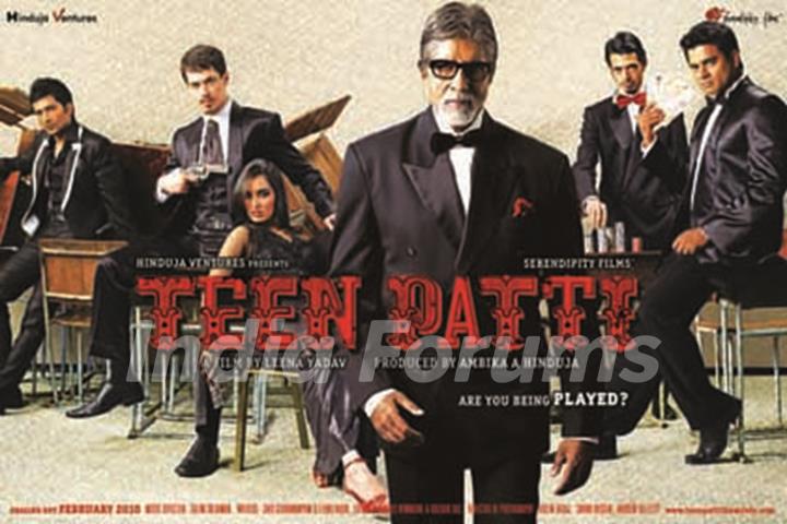 Wallpaper of the movie Teen Patti