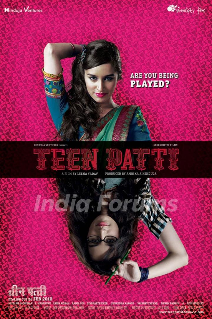 Poster of the movie Teen Patti with Shraddha Kapoor
