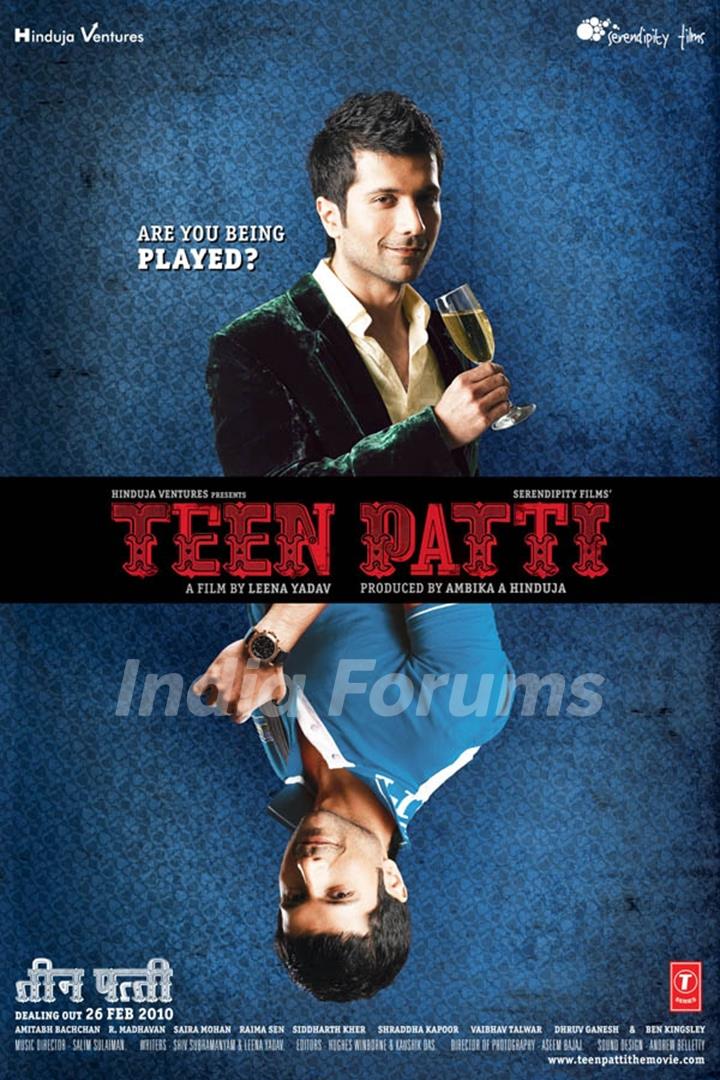 Poster of the movie Teen Patti with Vaibhav Talwar