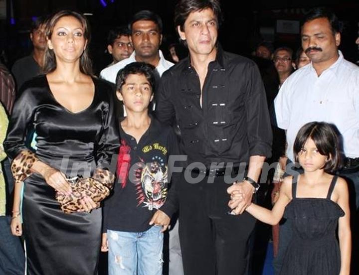 Shahrukh Khan and Gauri son Aryan