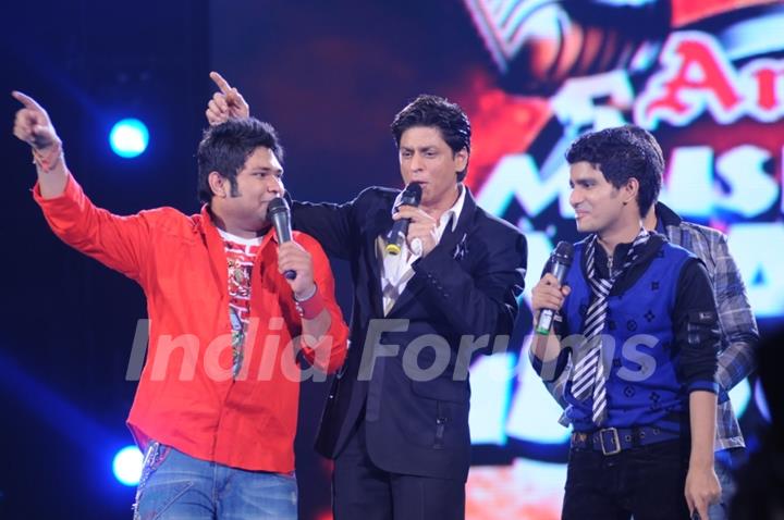 Shahrukh Khan with Aneek and Vineet