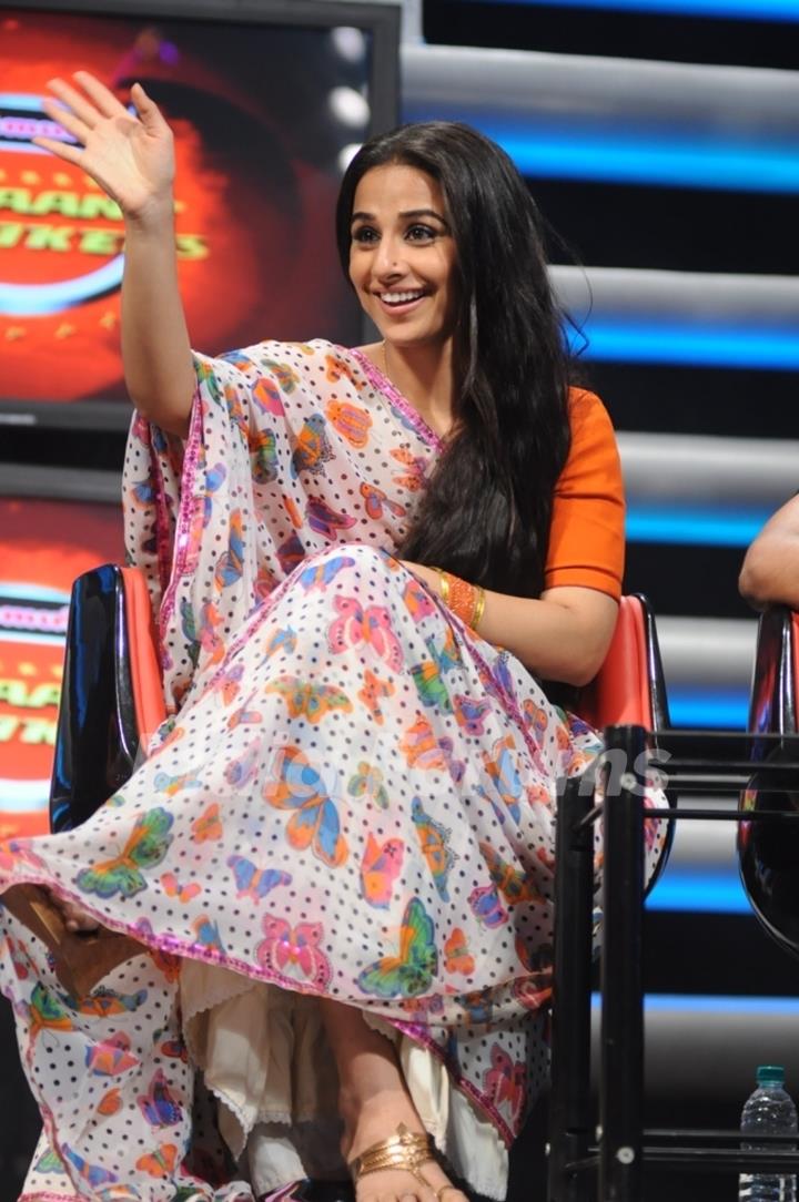 Vidya Balan in Star Plus - Music ka Maha Muqqabla