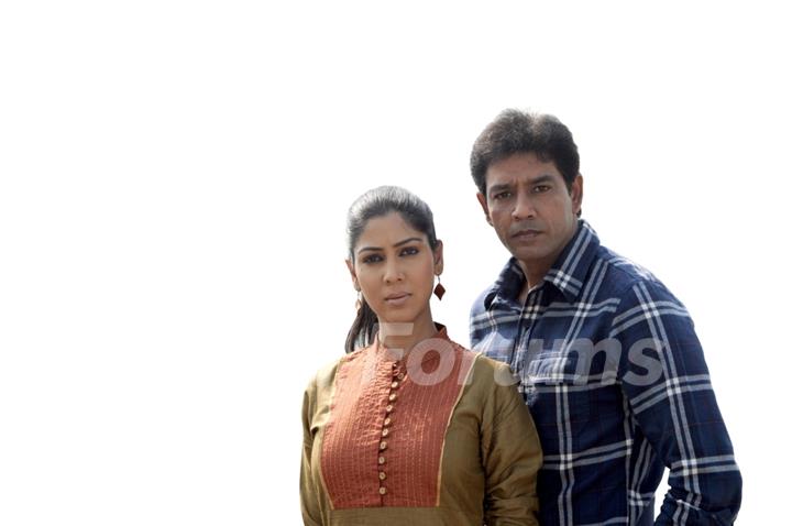 Sakshi Tanwar & Anup Soni in Crime Patrol