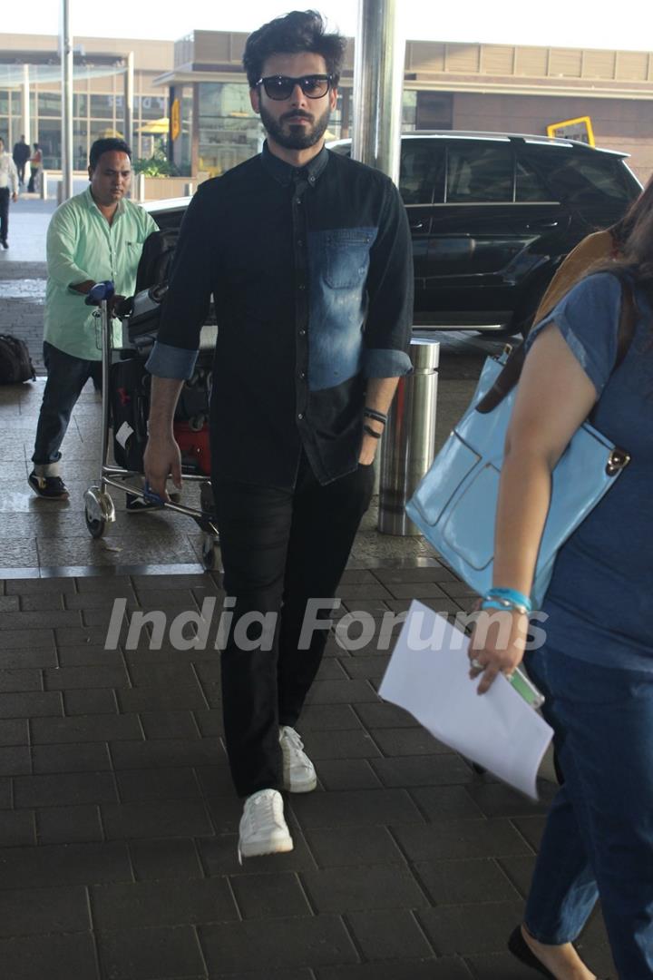 Fawad Khan Snapped at Airport