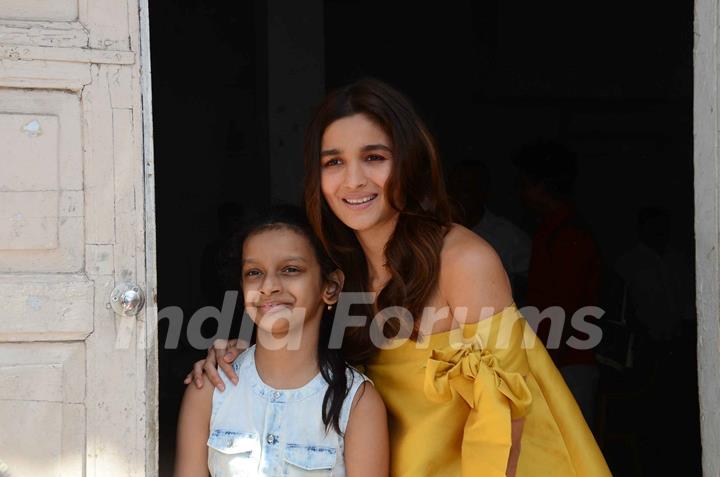 Alia Bhatt for Kapoor & Sons Promotions