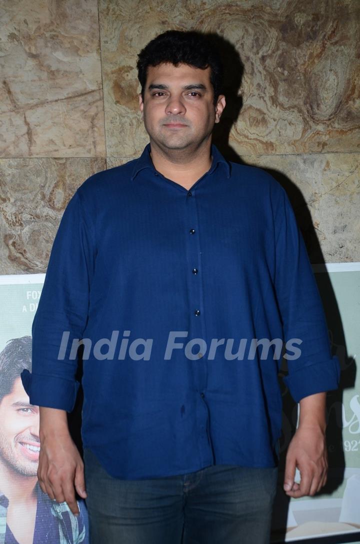 Siddharth Roy Kapur at Special Screening of Kapoor & Sons