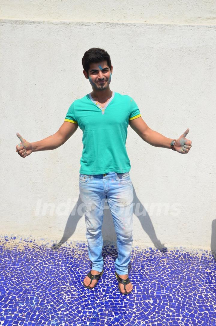 Omkar Kapoor Celebrates Holi