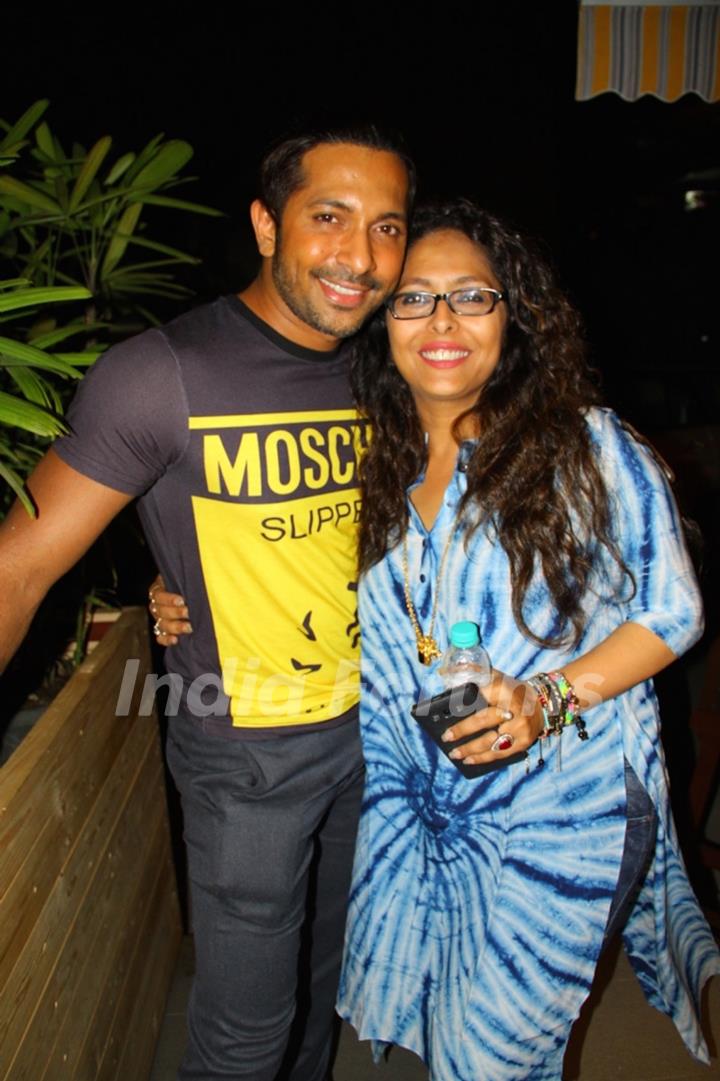 Terence Lewis and Geeta Kapur at Beer Cafe Launch