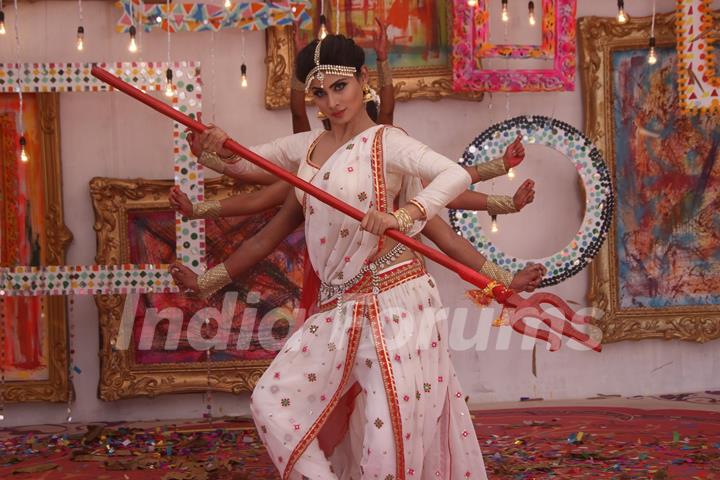 Mouni Roy performs at Colors Holi Celebrations