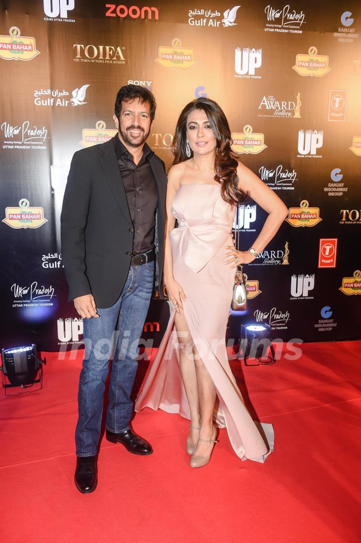 Kabir Khan and Mini Mathur at TOIFA 2016