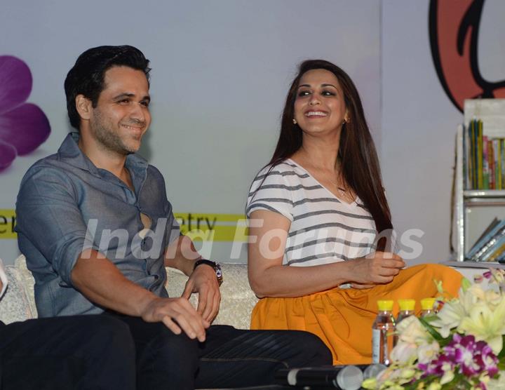 Emran Hashmi and Sonali Bendre at Spring Fever in Delhi