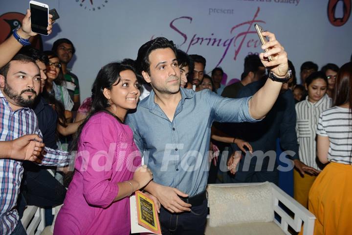 Emran Hashmi at Spring Fever in Delhi