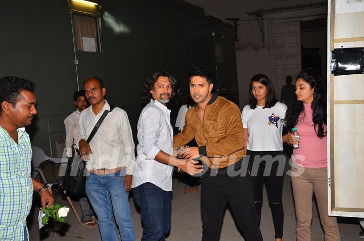 Varun Dhawan snapped during a Photo Shoot