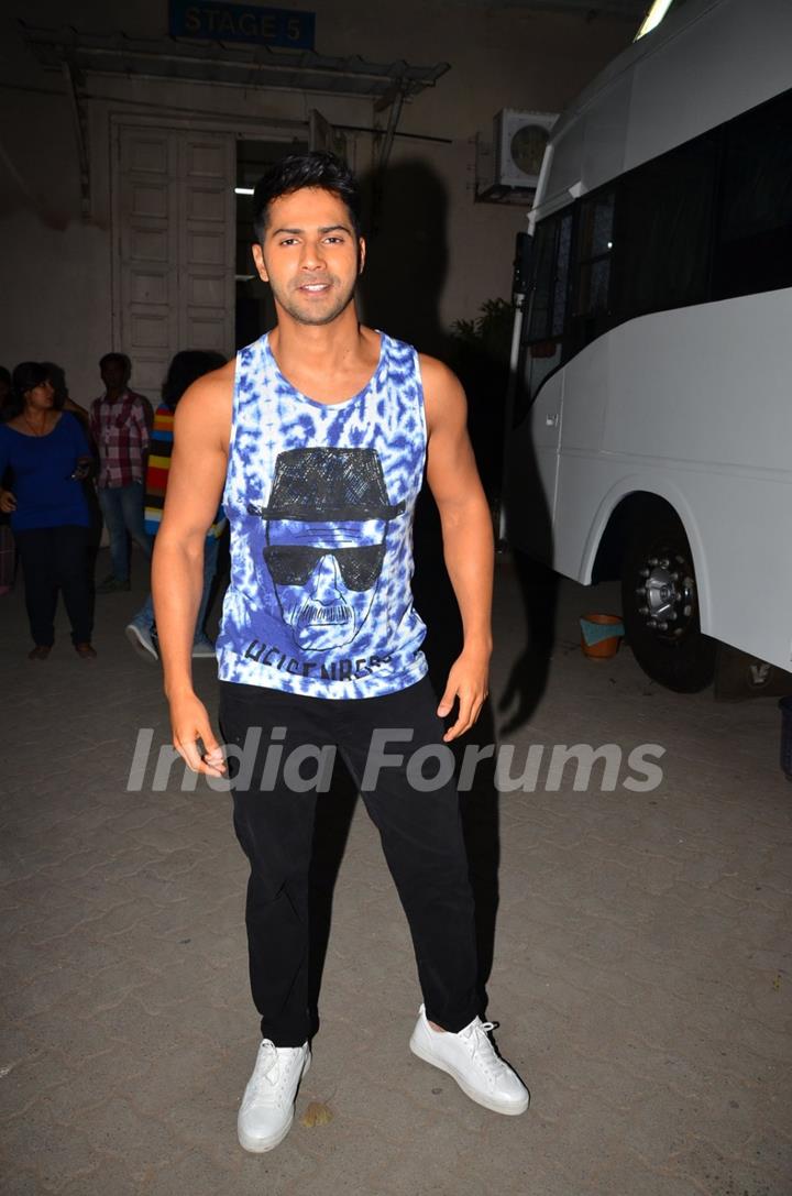 Varun Dhawan snapped during a Photo Shoot