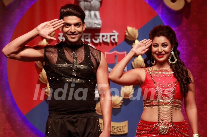 Gurmeet-Debina's Performance in the show Diya Aur Baati Hum