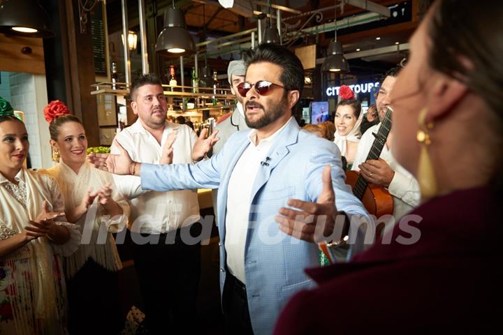 Spotted: Anil Kapoor in Madrid for IIFA