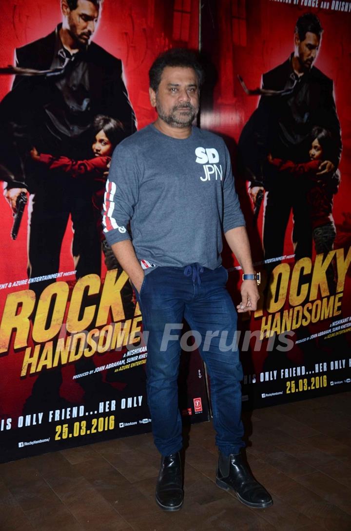 Director Anees Bazmee at Special Screening of Rocky Hansome
