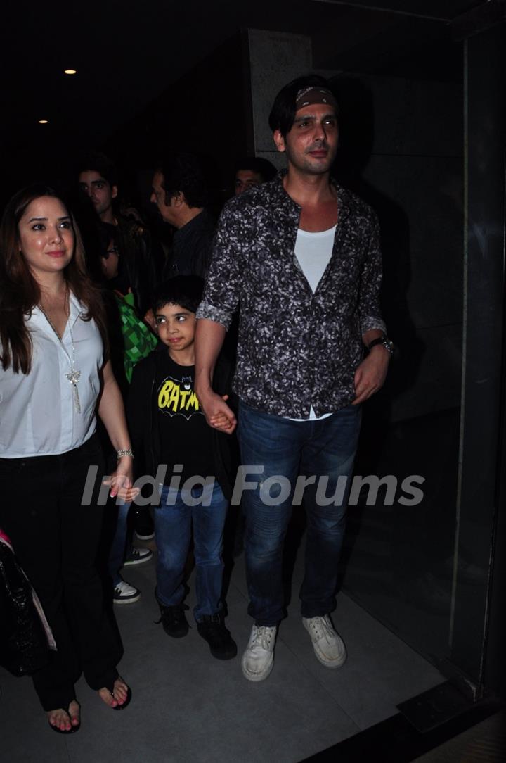 Zayed Khan at Special Screening of Batman V Superman