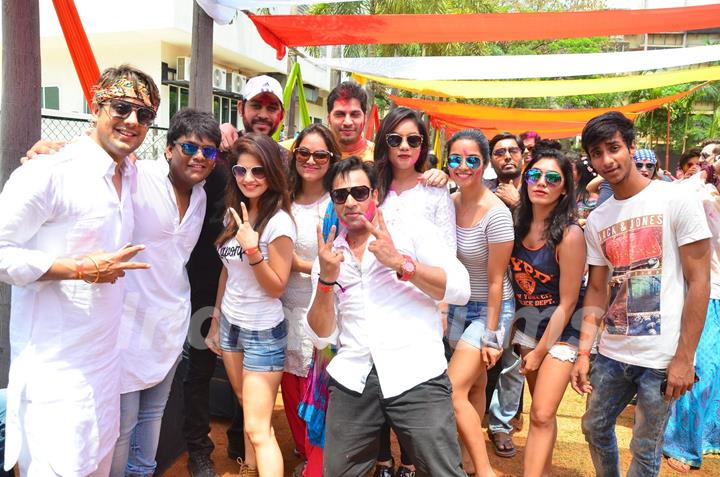 Celebs at Meet Bros Holi Celebrations